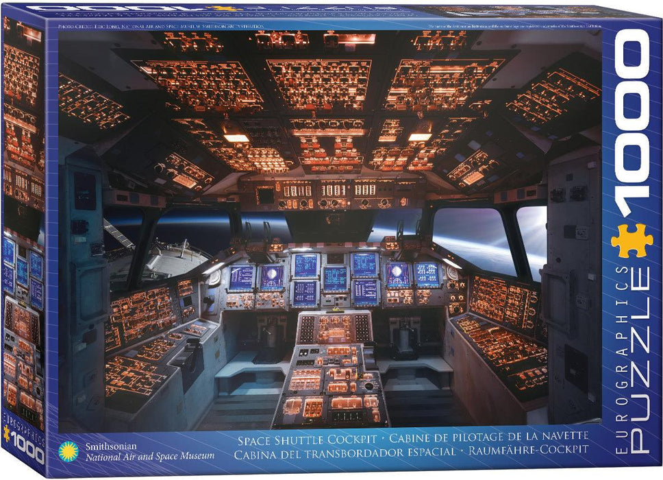 Eurographics - Space Shuttle Cockpit (1000-Piece Puzzle)
