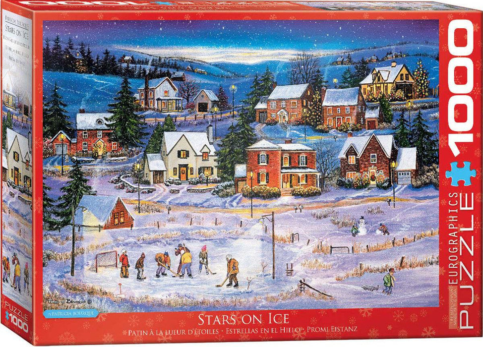 Eurographics - Stars On The Ice By Bourque (1000-Piece Puzzle)