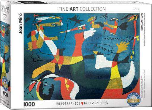 Eurographics - Swallow Love By Joan Miro (1000-Piece Puzzle) - Limolin 
