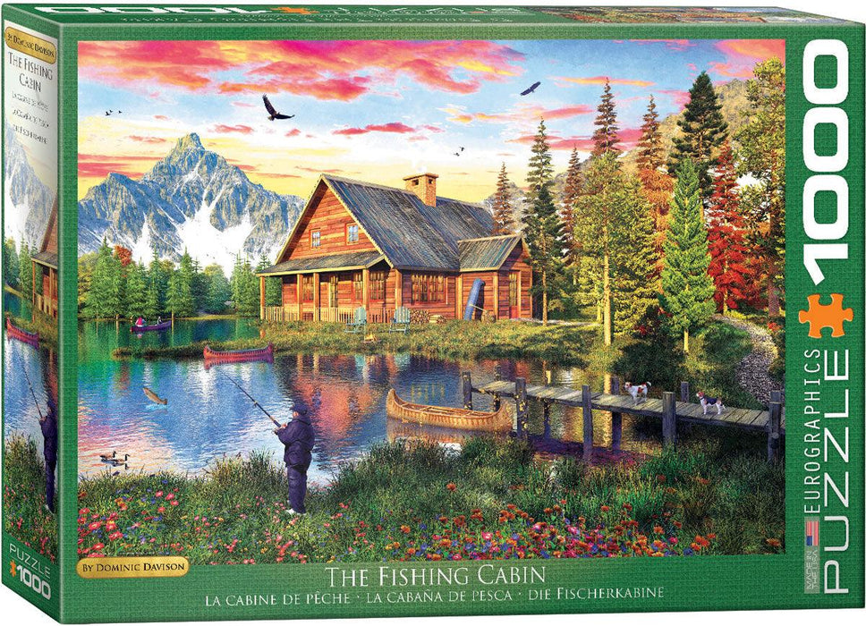 Eurographics - The Fishing Cabin By Dominic Davison (1000-Piece Puzzle) - Limolin 