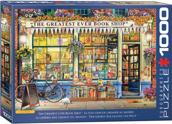 Eurographics - The Greatest Bookstorein The World By Garry Walton (1000-Piece Puzzle)