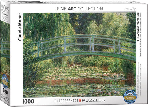 Eurographics - The Japanese Footbridge By Claude Monett (1000-Piece Puzzle) - Limolin 