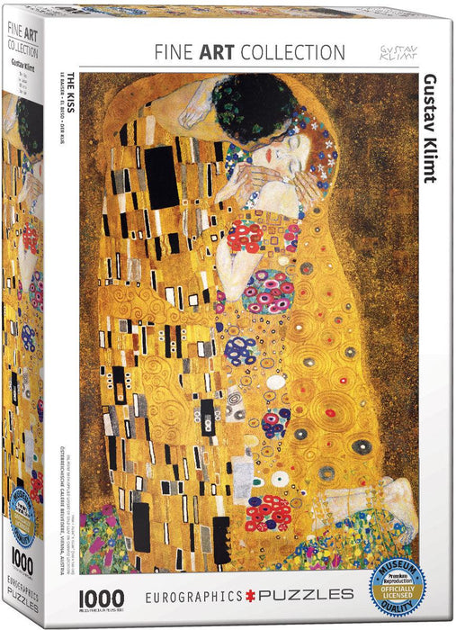Eurographics - The Kiss By Gustav Klimt (1000-Piece Puzzle) - Limolin 