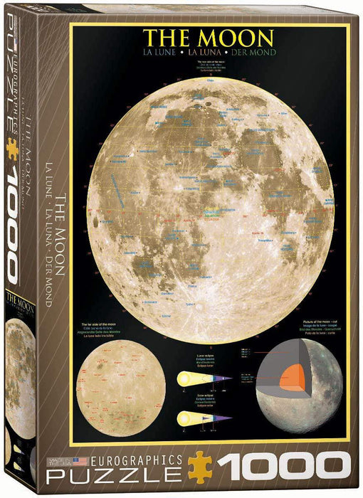 Eurographics - The Moon (1000-Piece Puzzle)