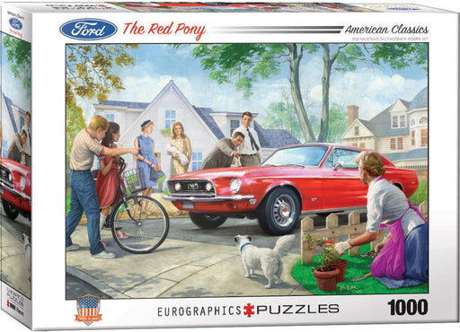 Eurographics - The Red Pony By Nestor Taylor (1000-Piece Puzzle) - Limolin 
