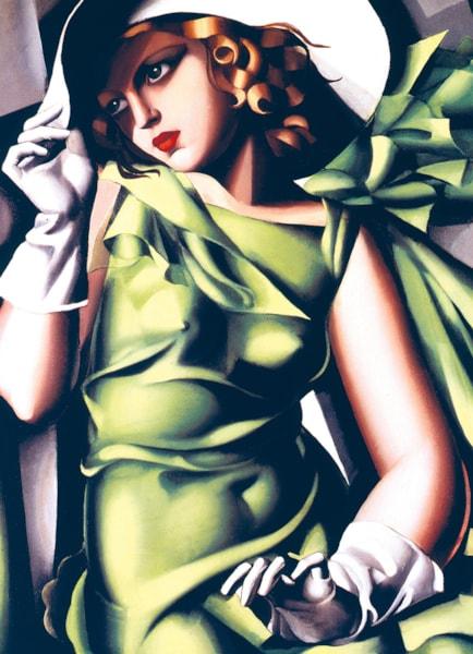 Eurographics - Young Girl In Green By Tamara De Lempicka (1000-Piece Puzzle)