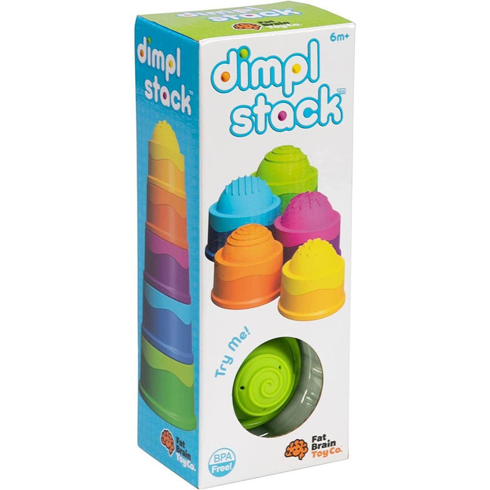Fat Brain Toys - Dimpl Stack - Limolin 