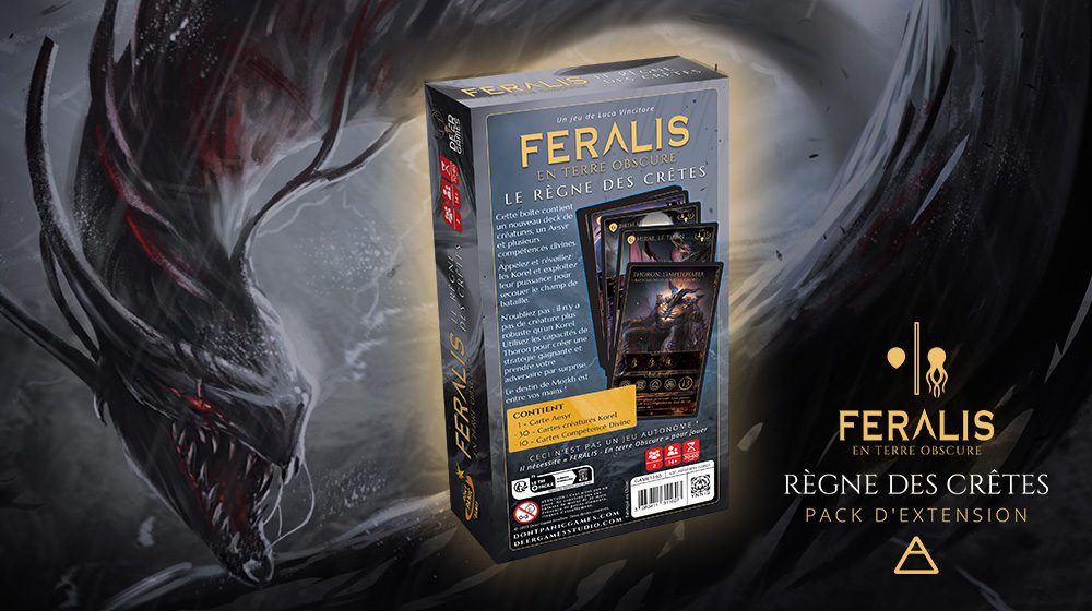 Don't Panic Games - Feralis, in the Dark Lands: The Kingdom of the Cretes expansion (FR)