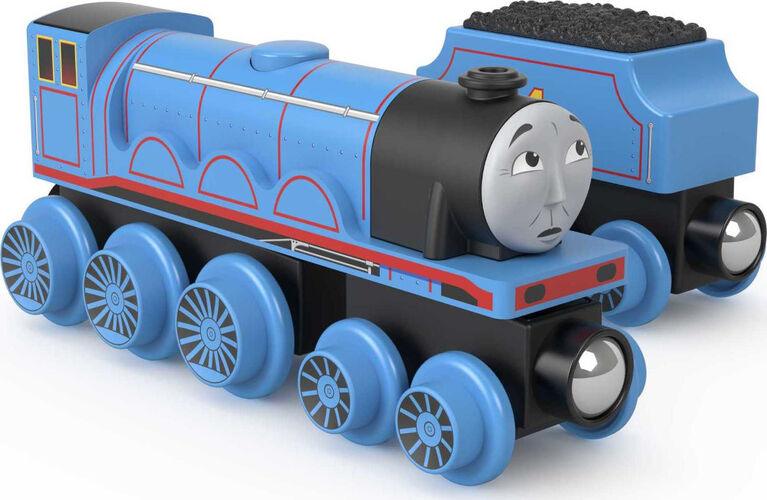 Fisher-Price - Thomas And Friends - Wood Engine & Car - Large - Gordon