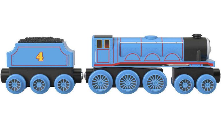 Fisher-Price - Thomas And Friends - Wood Engine & Car - Large - Gordon