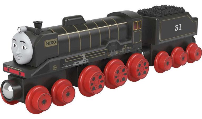 Fisher-Price - Thomas And Friends - Wood Engine & Car - Large - Hiro