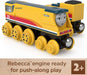 Fisher-Price - Thomas And Friends - Wood Engine & Car - Large - Rebecca