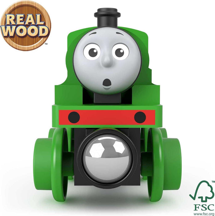 Fisher-Price - Thomas And Friends - Wood Percy Engine (Small)