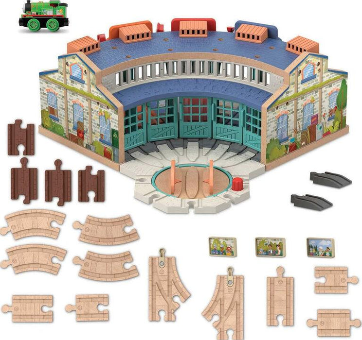 Fisher-Price - Thomas And Friends - Wood Tidmouth Sheds