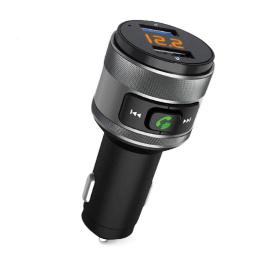 Fuse - Bluetooth FM Transmitter with 2Port 3.1Amp USB-A with Mic - Limolin 