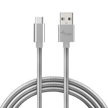 Fuse - Charge & Sync USB-C - A Metal 3ft - Limolin 