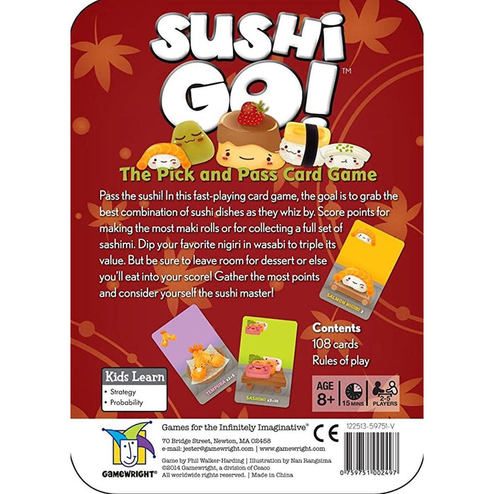 Game Wright - Sushi Go! - Limolin 