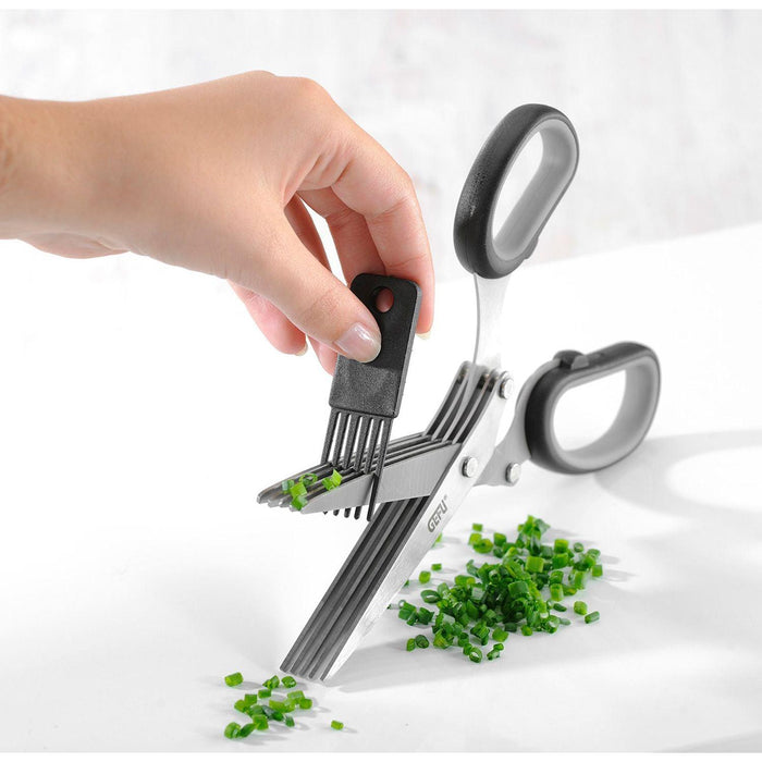 Gefu - Herb Scissor With Brush Cutare - Limolin 