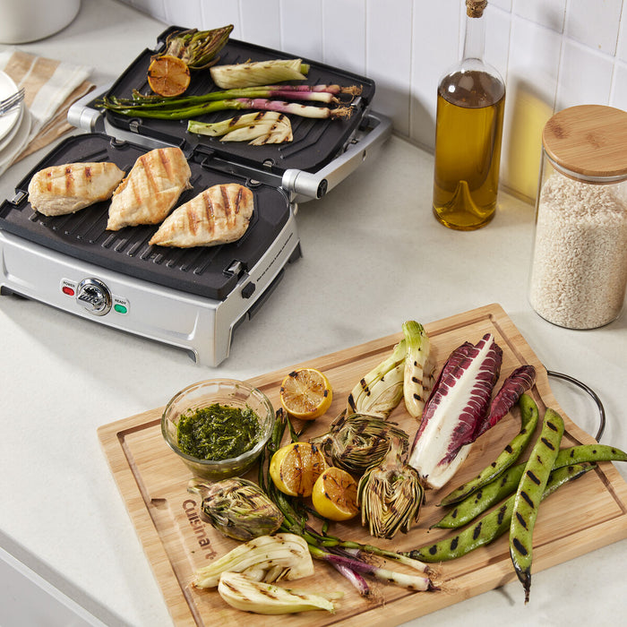 Cuisinart - Griddler® Compact Indoor Grill, Griddle, and Panini Press