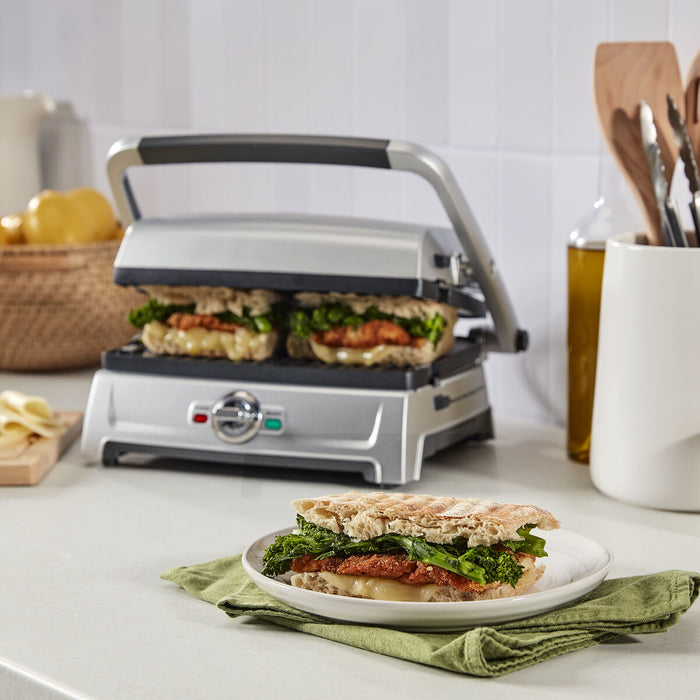 Cuisinart - Griddler® Compact Indoor Grill, Griddle, and Panini Press