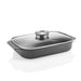 Guzzini - COOKING - Shallow Roasting Dish With Lid (Black) - Limolin 