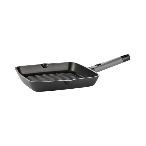 Guzzini - COOKING - Square Griddle Pan 28X28 (Grey) - Limolin 