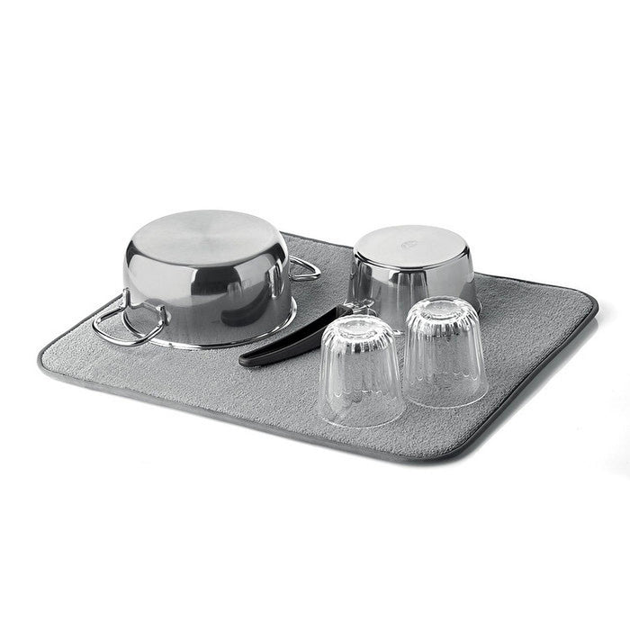 Guzzini - ECO-KITCHEN - Universal Drainer Mat Dry & Fold (Dark grey) - Limolin 