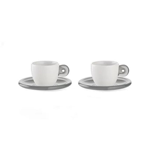 Guzzini - Gocce - Espresso Cups With Saucers (Set of 2)