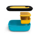 Guzzini - On The Go - Lunch Box Set With Travel Cutlery Store & Go