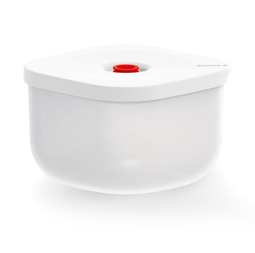 Guzzini - KITCHEN ACTIVE DESIGN - Deep Vacuum Containers M Save-It (White/Red) - Limolin 