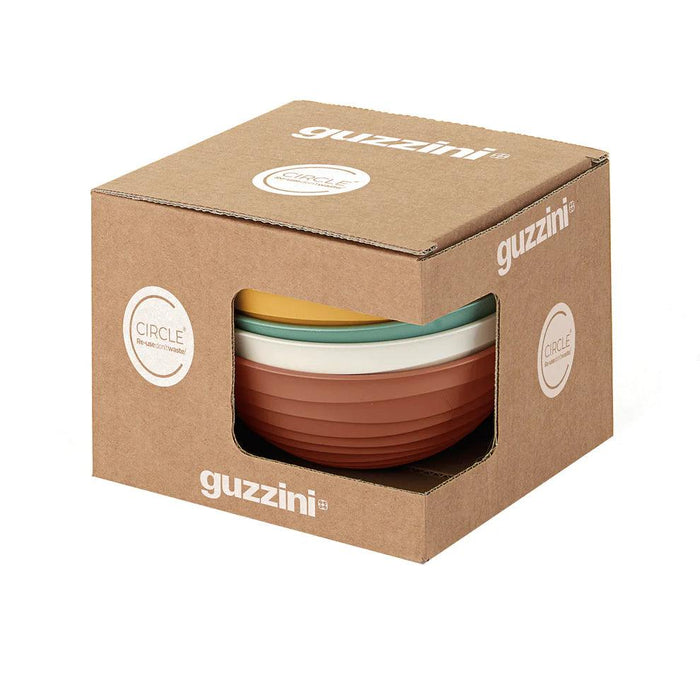 Guzzini - Set Of 6 S Bowls Tierra Assorted