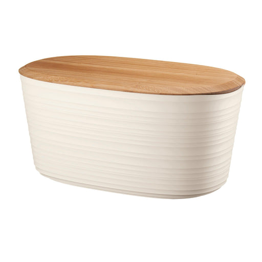 Guzzini - Tierra - Bread Bin With Bamboo Breadboard Top - Limolin 