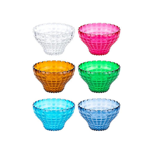 Guzzini - Set 6 Serving Cups cm 12 Tiffany Assorted