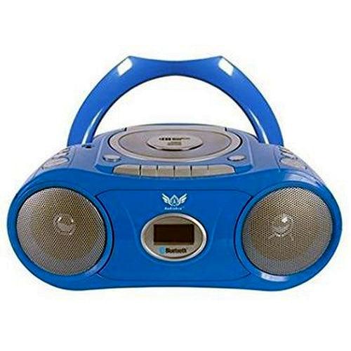 HamiltonBuhl - Boombox Bluetooth CD Casette 6input Blue - Limolin 