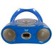 HamiltonBuhl - Boombox Bluetooth CD Casette 6input Blue - Limolin 