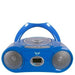 HamiltonBuhl - Boombox Bluetooth CD Casette 6input Blue - Limolin 