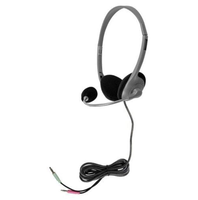 HamiltonBuhl - Headset On Ear Dlx with Gooseneck Mic Dura - Cord - Limolin 