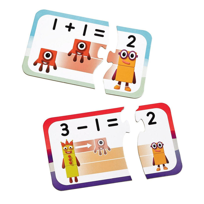 Hand 2 Mind - Numberblocks Adding And Subtracting Puzzle Set - Limolin 