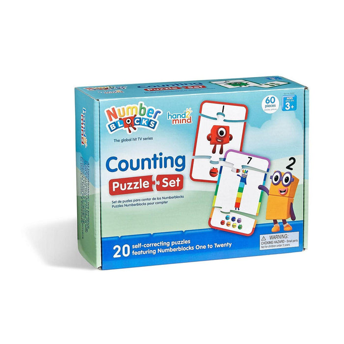 Hand 2 Mind - Numberblocks Counting Puzzle Set - Limolin 