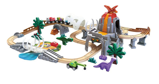 Hape - Dino Railway Adventure Set