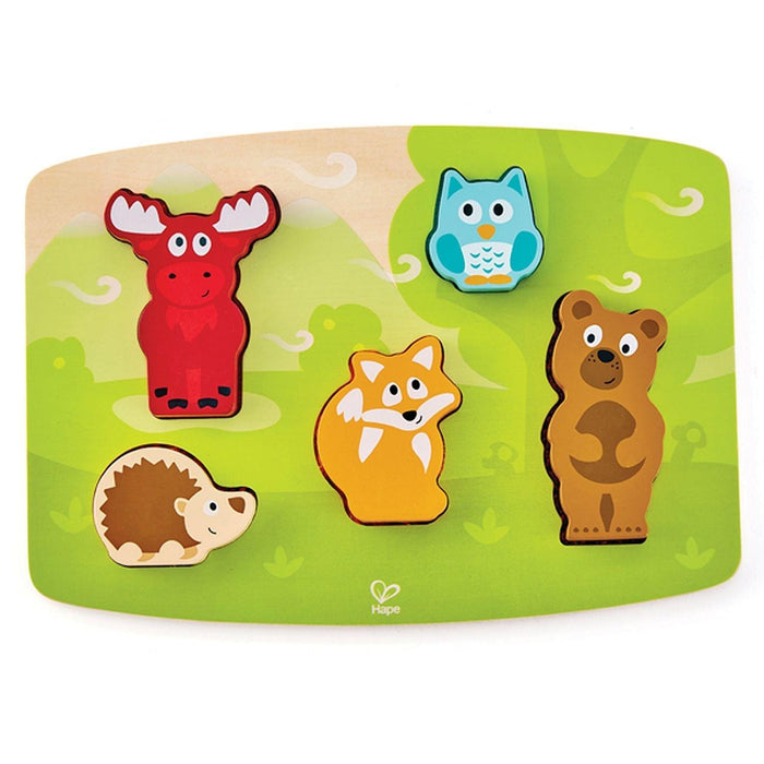 Hape - Forest Animal Tactile Puzzle - Limolin 
