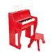 Hape - Learn With Lights Piano & Stool - Red - Limolin 