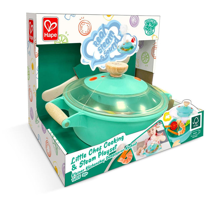 Hape - Little Chef Cooking & Steam Playset - Limolin 