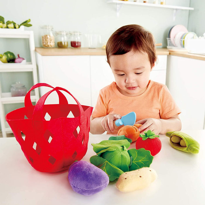 Hape - Toddler Vegetable Basket - Limolin 