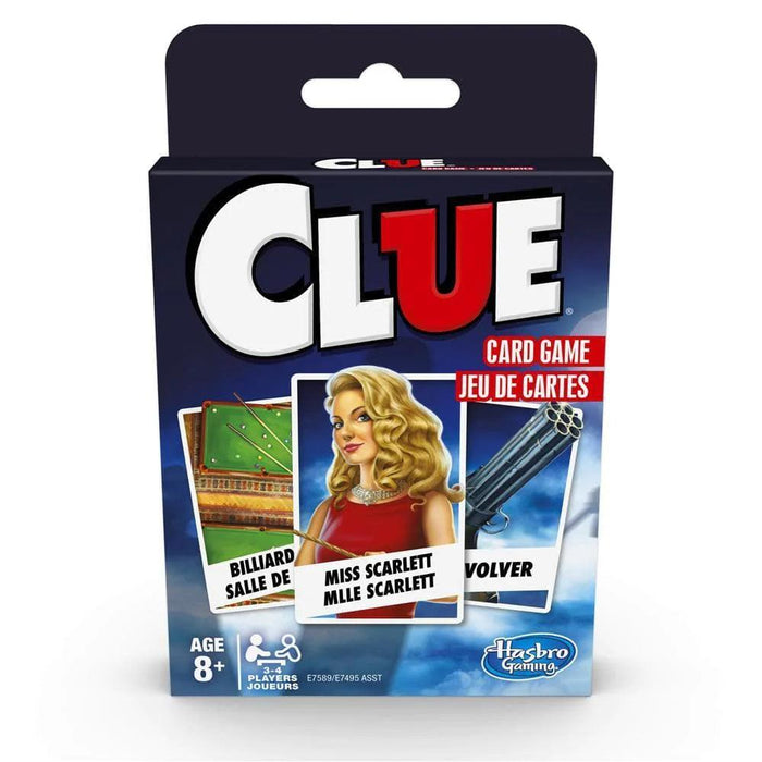 Hasbro - Clue - Card Game ( Bilingual )