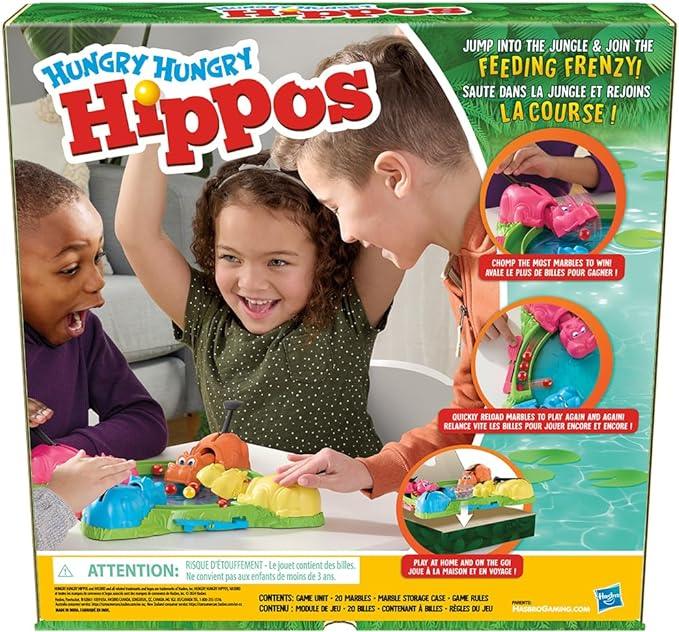 Hasbro - Hungry Hungry Hippos (Refresh) - Bil