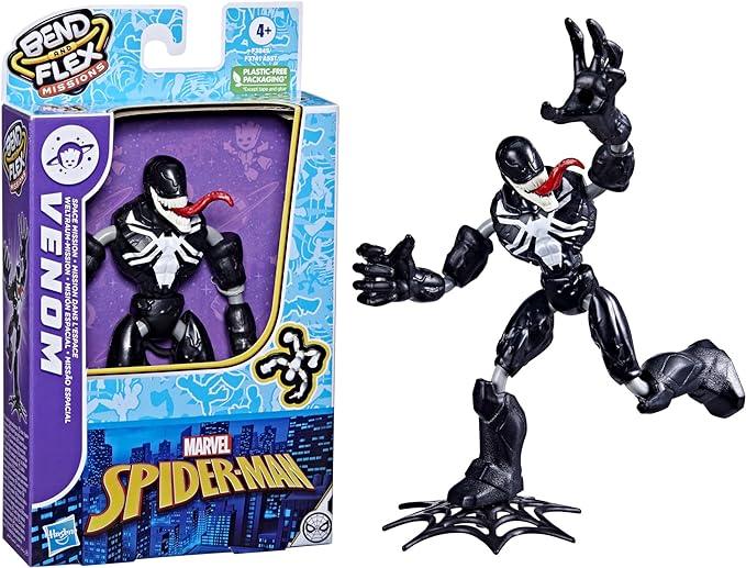 Hasbro - Marvel - Spiderman - Bend And Flex Venom Space Mission