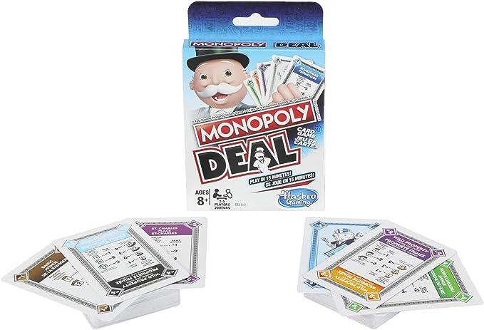 Hasbro - Monopoly Deal - Card Game ( Bilingual )