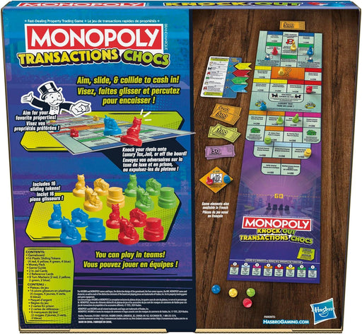 Hasbro - Monopoly - Knockout Family Party Game