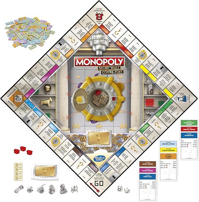 Hasbro - Monopoly - Secret Vault ( Bilingual )